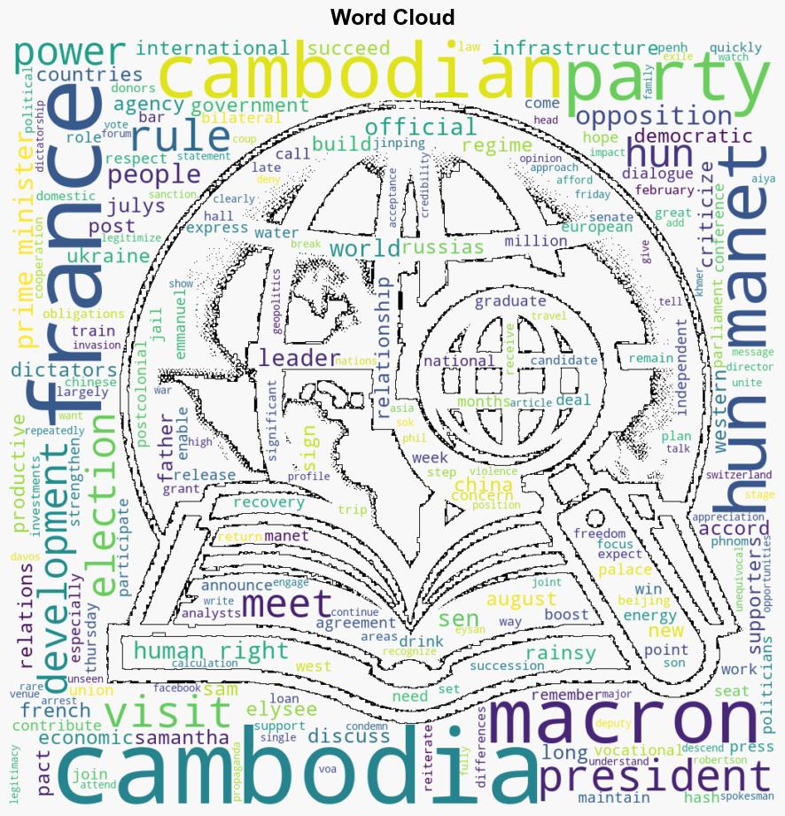 Cambodia France Boost Relations in Hun Manets First Western Visit - VOA News - Image 1