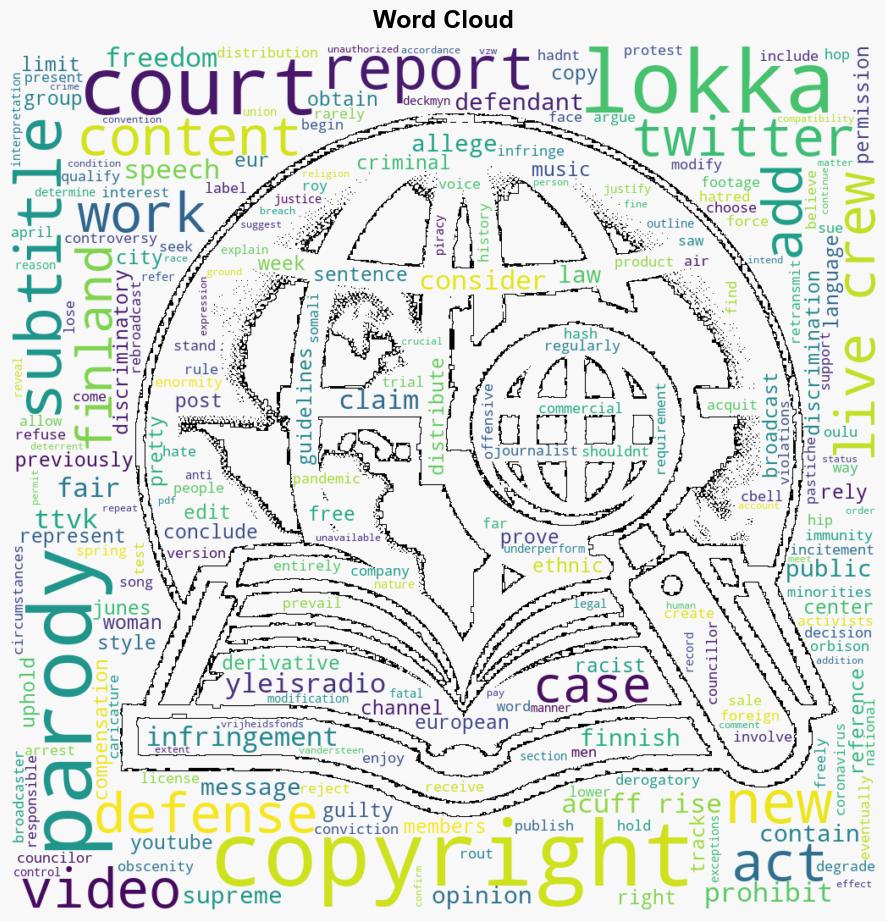 Copyright Parody Exception Denied Due to Defendants Discriminatory Use - Torrentfreak.com - Image 1