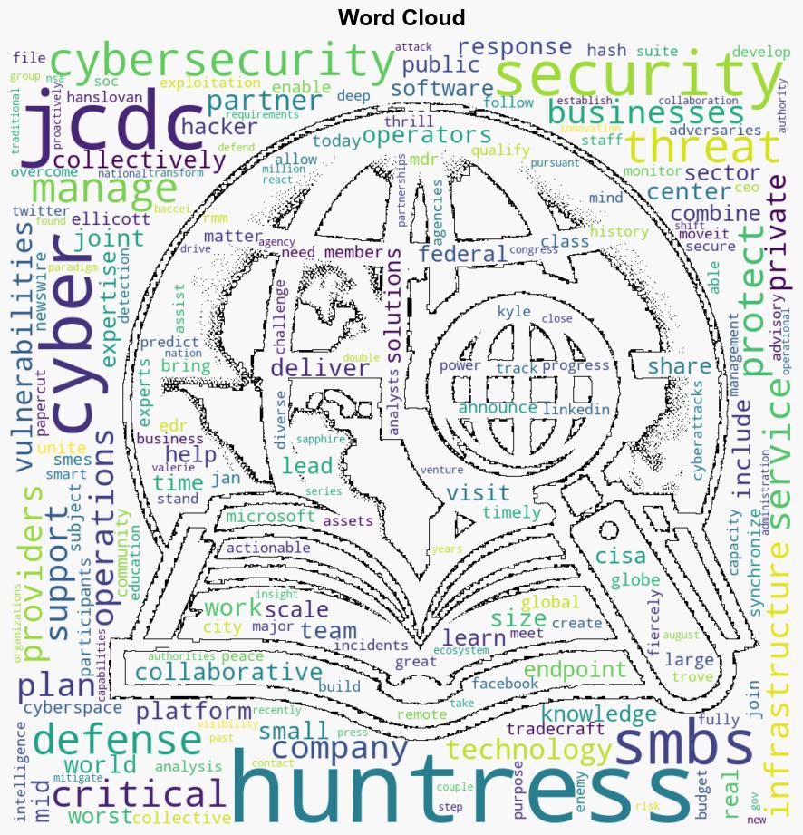 Huntress Joins The Joint Cyber Defense Collaborative - GlobeNewswire - Image 1