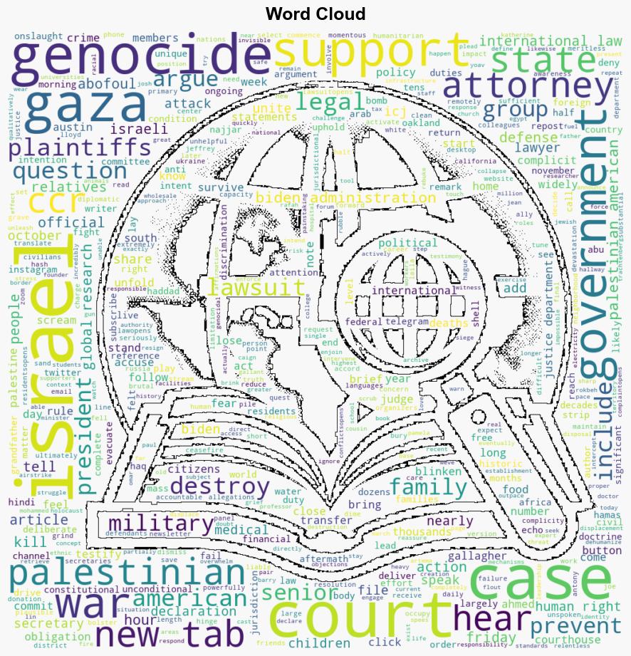 I Have Lost Everything In Federal Court Palestinians Accuse Biden of Complicity in Genocide - Globalresearch.ca - Image 1