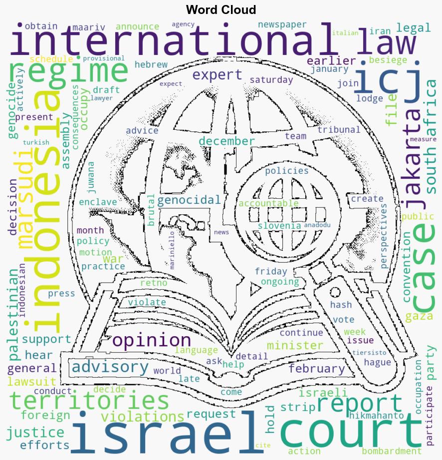 Indonesia files lawsuit against Israel at International Court of Justice - Globalsecurity.org - Image 1