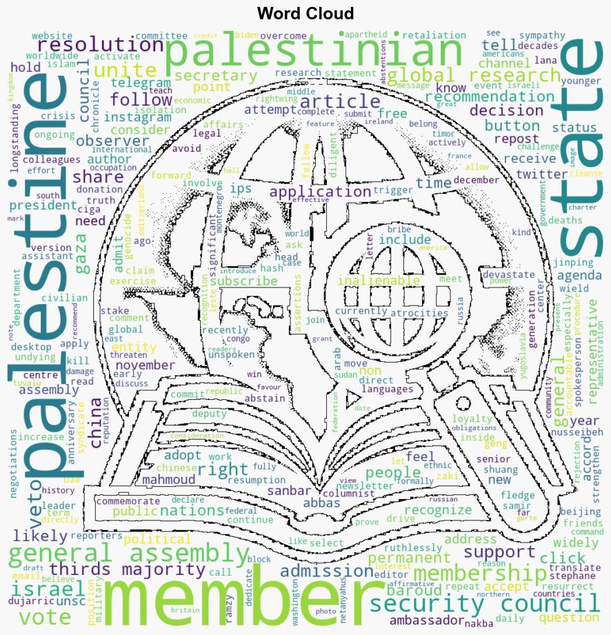 Is It Time for Palestine to be Voted UN Member State - Globalresearch.ca - Image 1