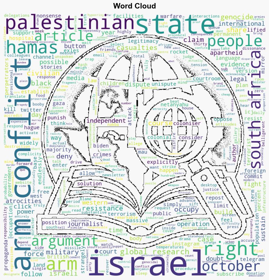 Israels Case at the ICJ An Armed Conflict Where Only One Side Is Allowed to Fight - Globalresearch.ca - Image 1