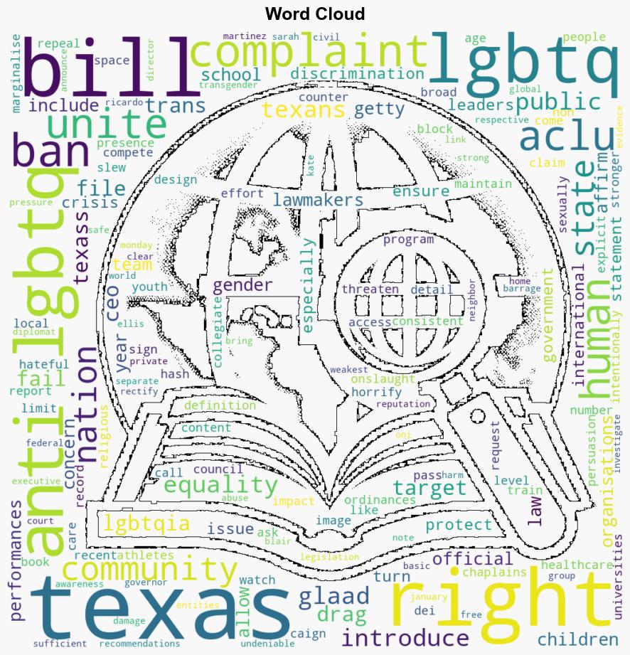 LGBTQ rights groups file complaint to United Nations against Texas antiLGBTQ bills - Thepinknews.com - Image 1