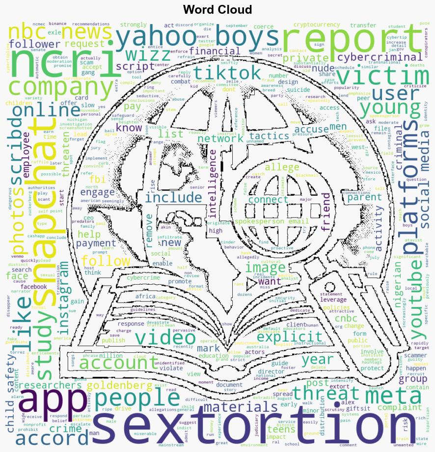 Sextortion is being popularized on social media by the Yahoo Boys crime network according to new report - NBC News - Image 1