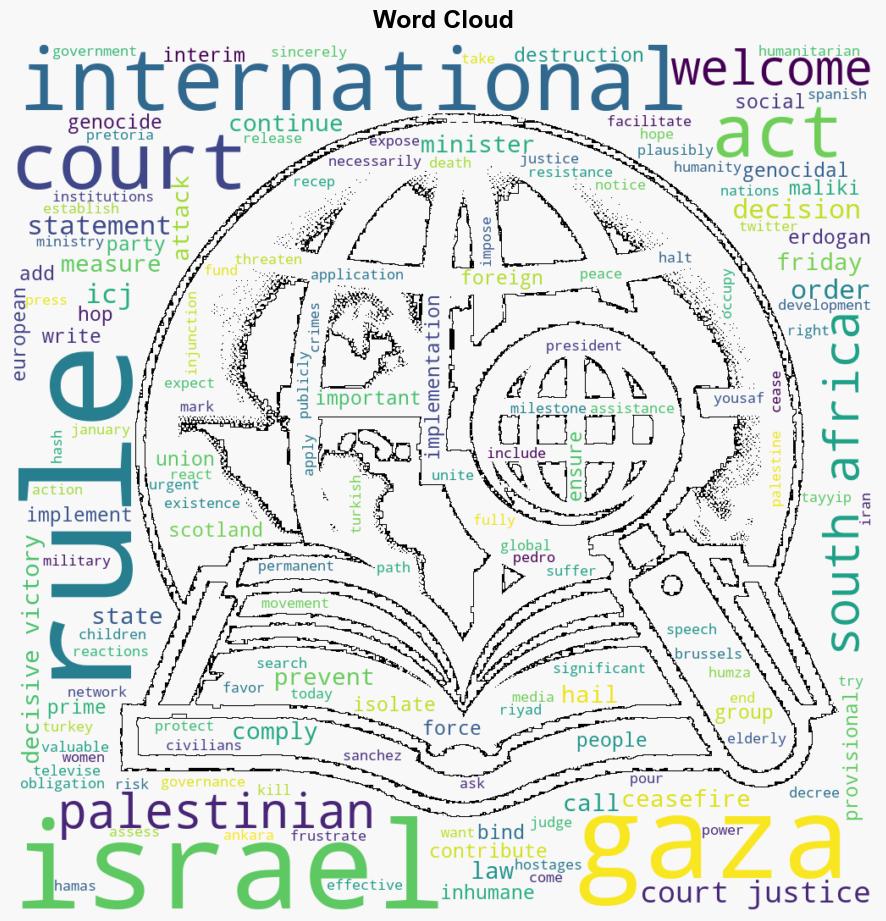 South Africa hails ICJs Gaza ruling as decisive victory as reactions pour in - Globalsecurity.org - Image 1