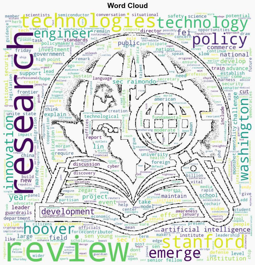 Stanford Emerging Technology Review Launches In Washington DC - Hoover.org - Image 1