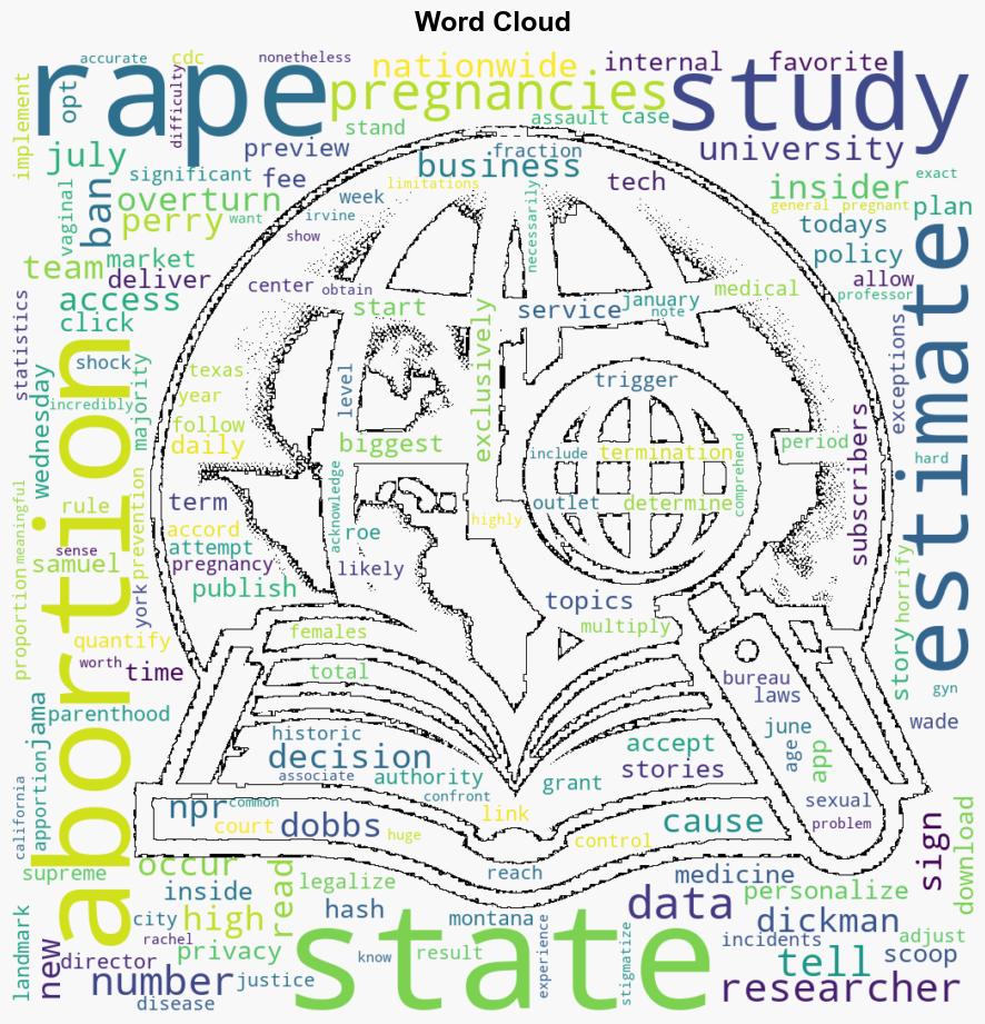 Study estimates that 64000 women have become pregnant from rape in states that put in abortion bans after the end of Roe v Wade - Business Insider - Image 1