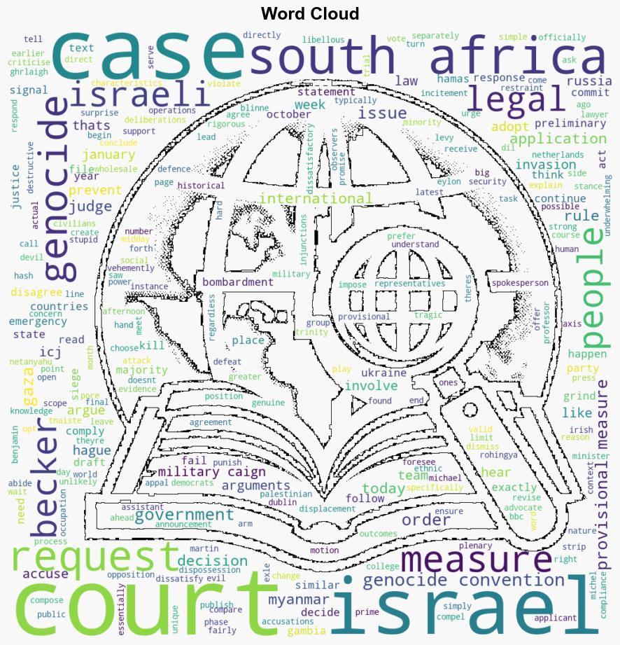 The ICJ makes its initial ruling in the Israel genocide case today whats likely to happen - TheJournal.ie - Image 1