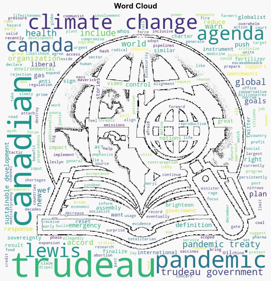 Trudeau pressuring the World Health Organization to include climate change in pandemic treaty - Naturalnews.com - Image 1