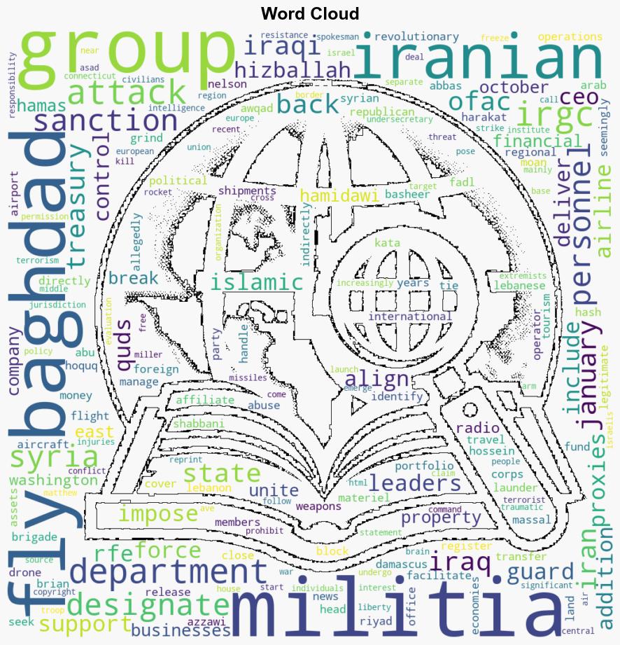 US Imposes Sanctions On Iraqi Airline ProIranian Militia Leaders - Globalsecurity.org - Image 1