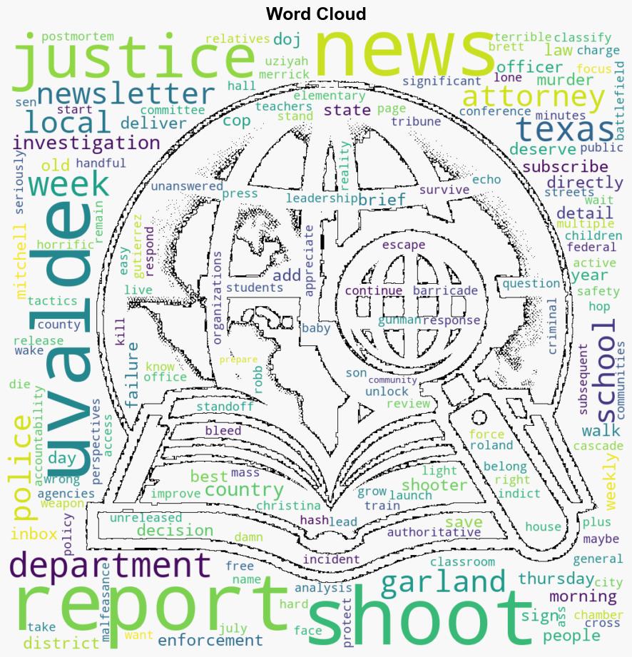 Uvalde parents want indictments after DOJs scathing school shooting report - The Week Magazine - Image 1