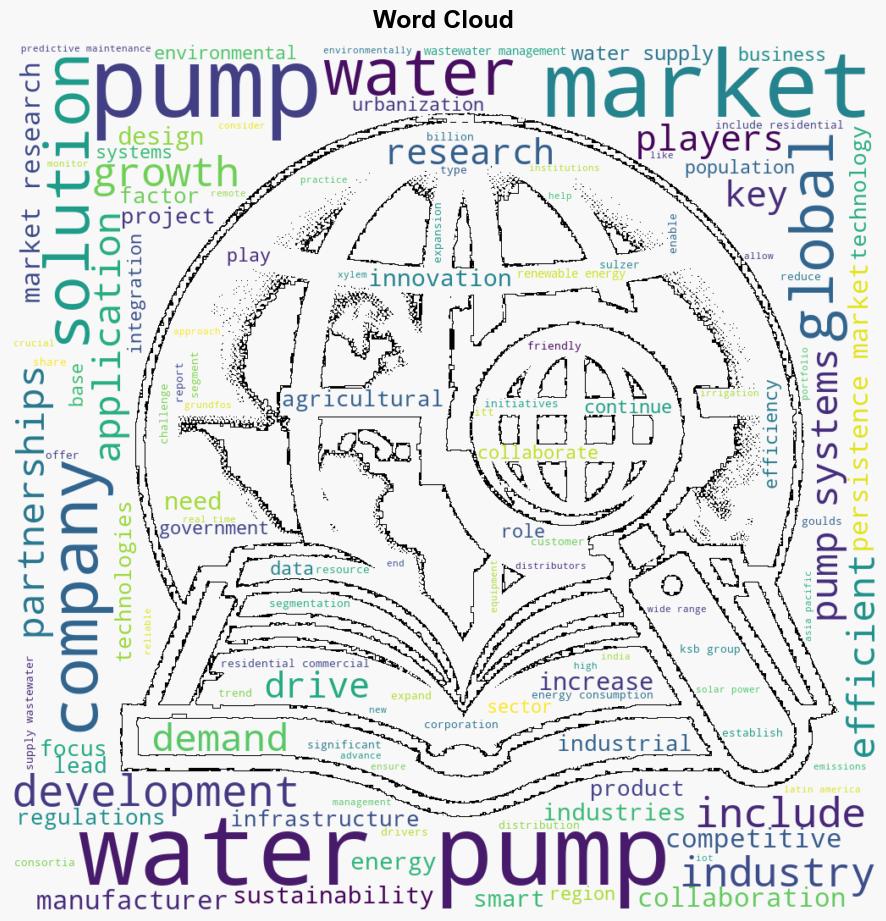 Water Pump Market Forecast a Steady Growth at 44 CAGR Projected to Hit US 772 Billion by 2033 Persistence Market Research - GlobeNewswire - Image 1