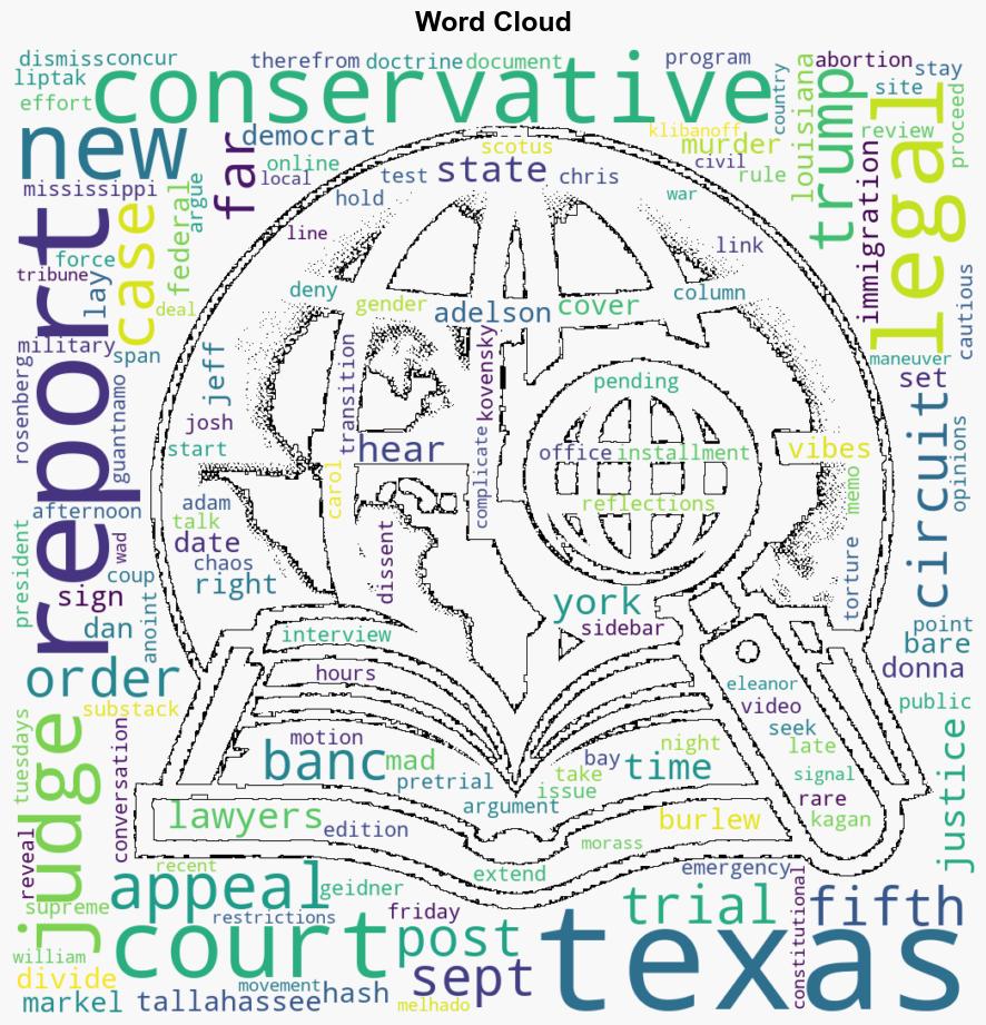 A Fifth Circuit immigration order lays bare a conservative divide on the appeals court Its mad vibes judges v legal conservatives in a sign of just how far right the federal appeals court has gone that covers Louisiana Mississippi and Texas - Above the Law - Image 1