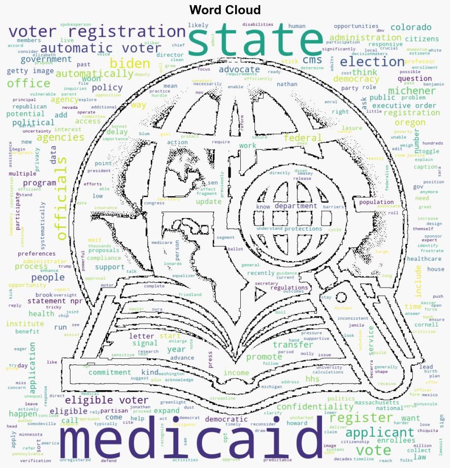 Biden officials keep states waiting on expanding Medicaid voter registration - NPR - Image 1