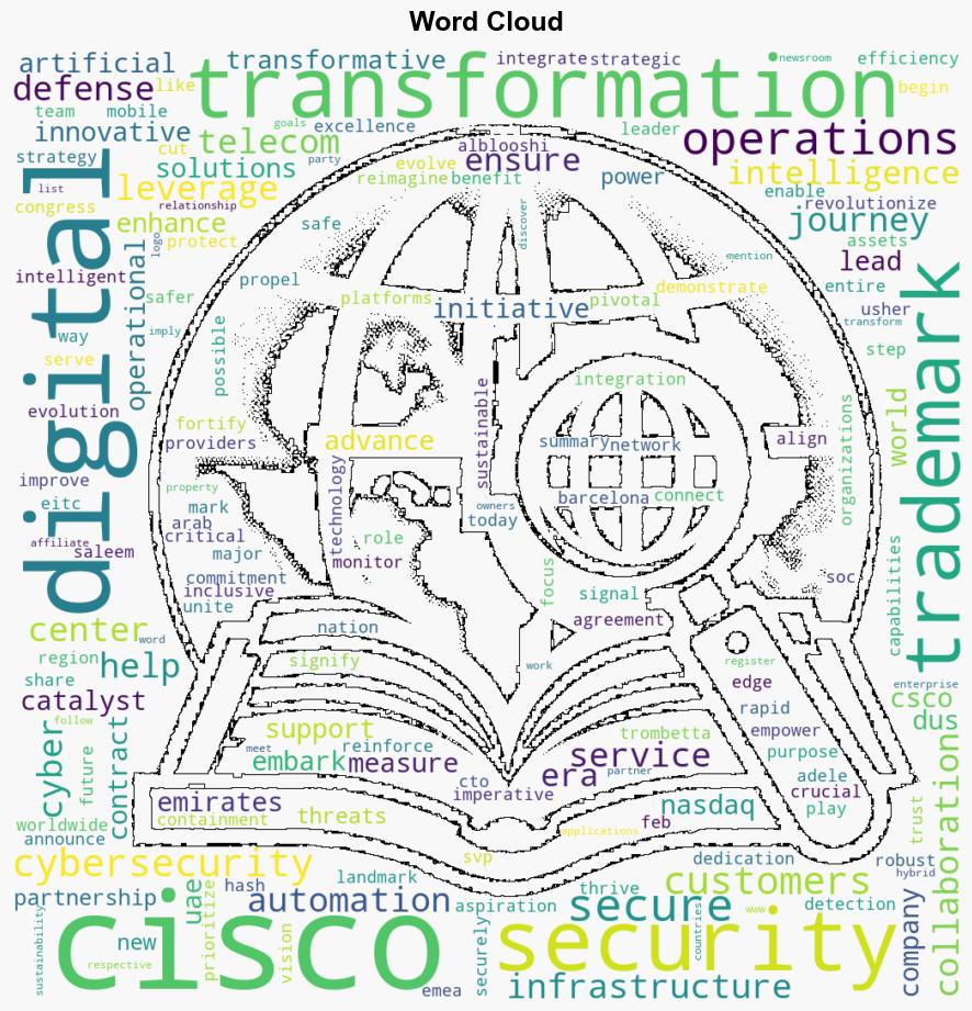 Cisco Collaborates with du Telecom in a Landmark Cybersecurity Transformation - Cisco.com - Image 1