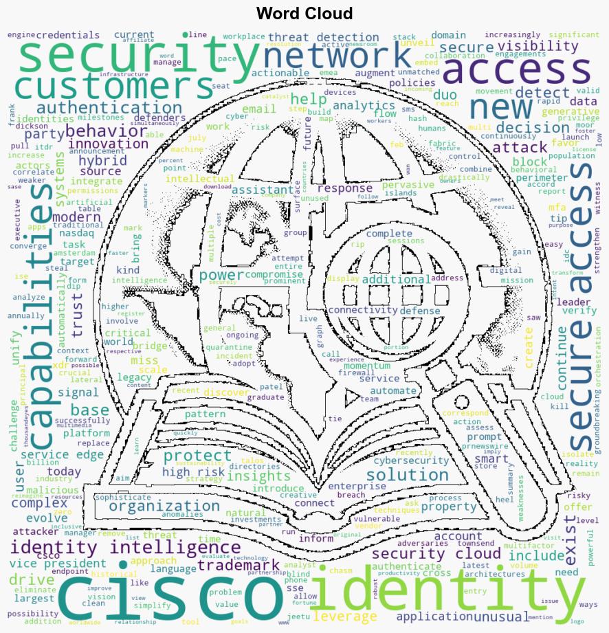 Ciscos Pioneering Identity Intelligence Defends Against Most Persistent Cyber Threat - InvestorsObserver - Image 1