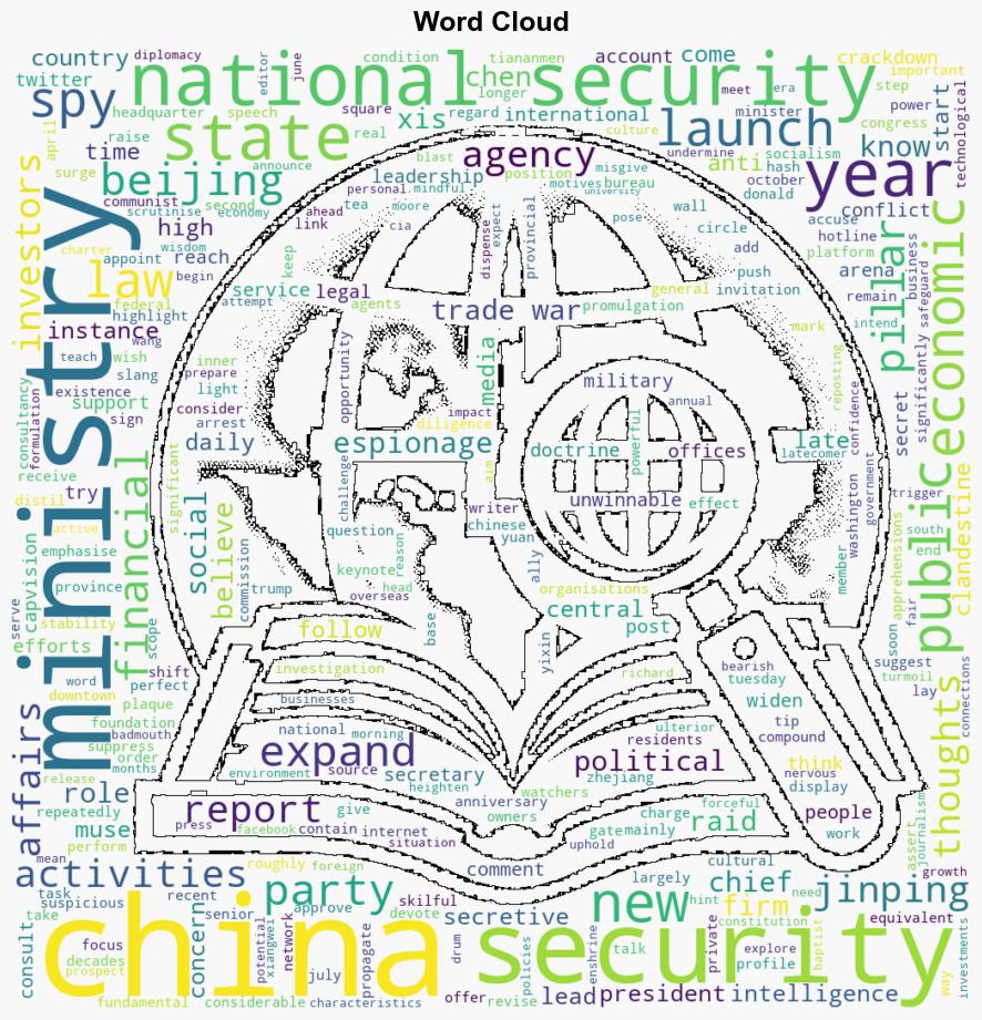 Commentary Why Chinas top spy agency is stepping out of the shadows - Post Magazine - Image 1