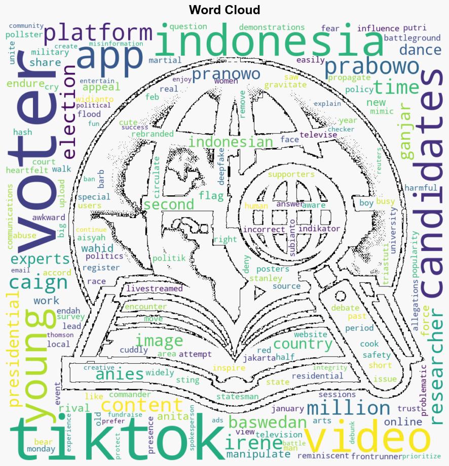 Dance moves and deepfakes Indonesia presidential candidates duke it out on TikTok - Japan Today - Image 1