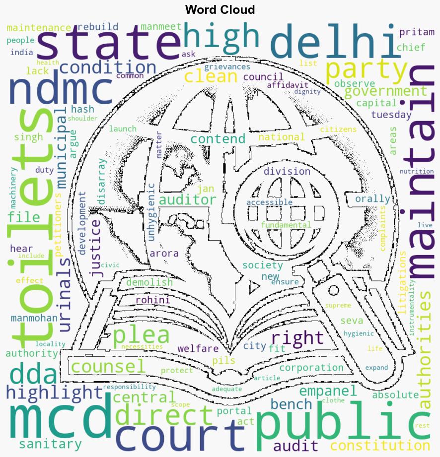 Delhi HC directs thirdparty audit of MCD DDA NDMC toilets - The Indian Express - Image 1