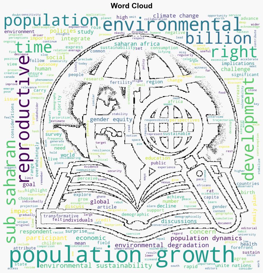 Demography and reproductive rights are environmental issues Insights from subSaharan Africa - Phys.Org - Image 1