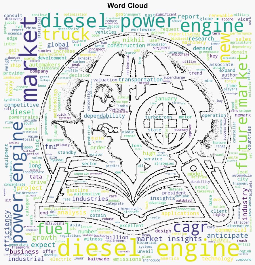 Diesel Power Engine Market to Reach US 188 Billion by 2034 Amid Growing Research on Biodiesel Renewable Diesel and Synthetic Diesel Future Market Insights Inc - GlobeNewswire - Image 1