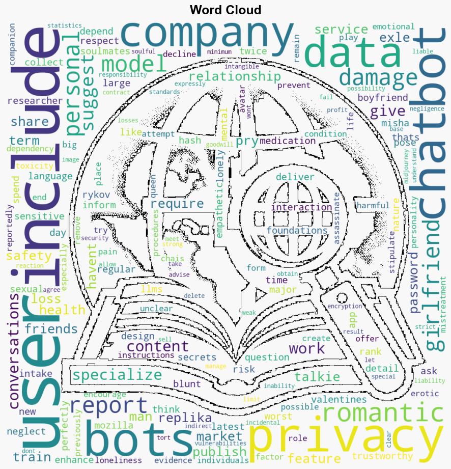 Dont trust your AI girlfriend she may steal your heart and your data - ReadWrite - Image 1