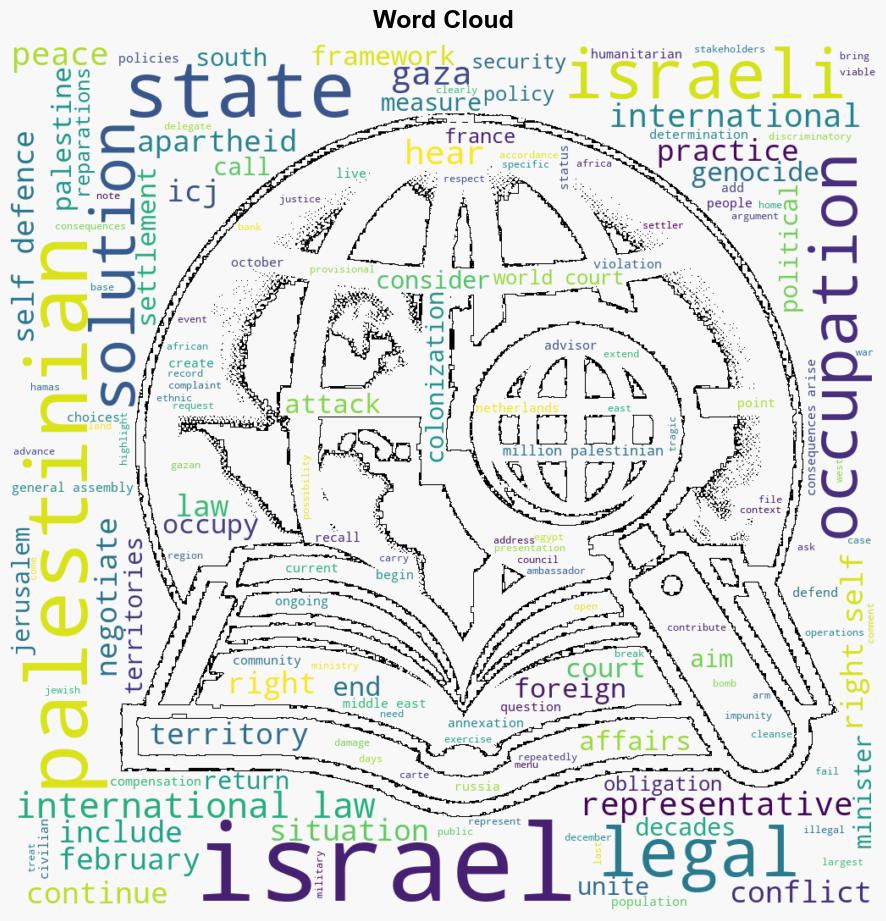 Dozens address UN world court hearings on Israeli practices - Globalsecurity.org - Image 1