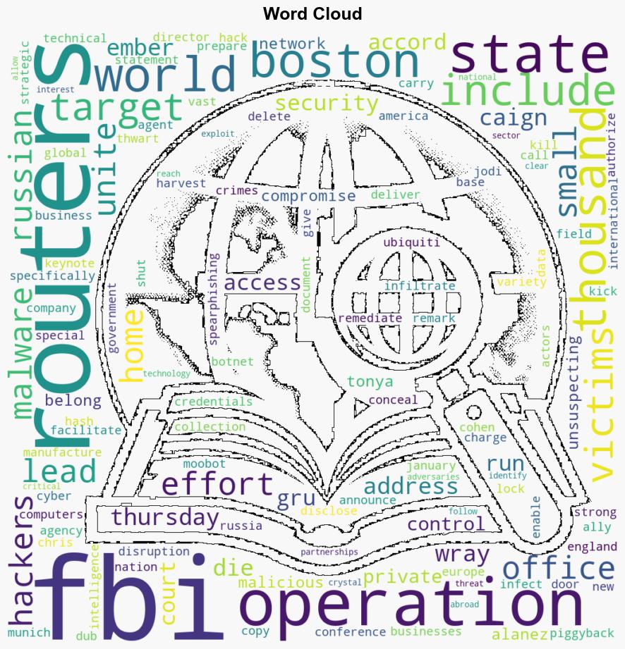 FBI Boston leads global effort to thwart Russian hackers of small business home routers - The Boston Globe - Image 1