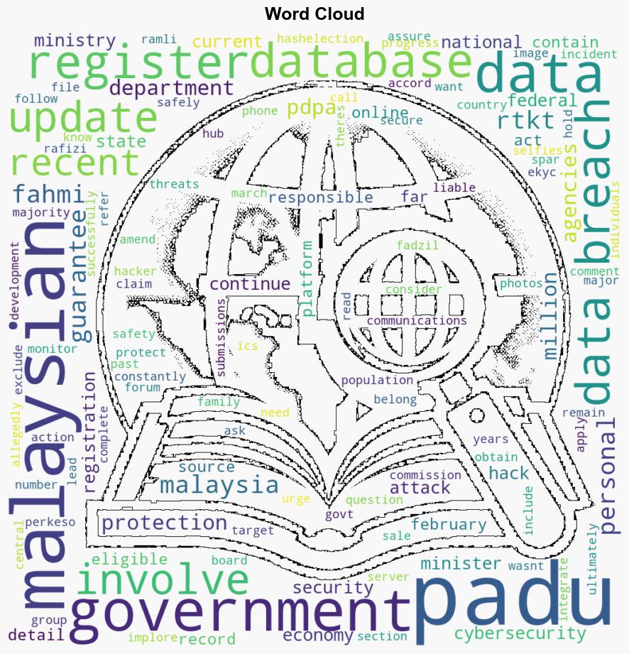 Fahmi says Govt guarantees PADUs data security - SoyaCincau.com - Image 1