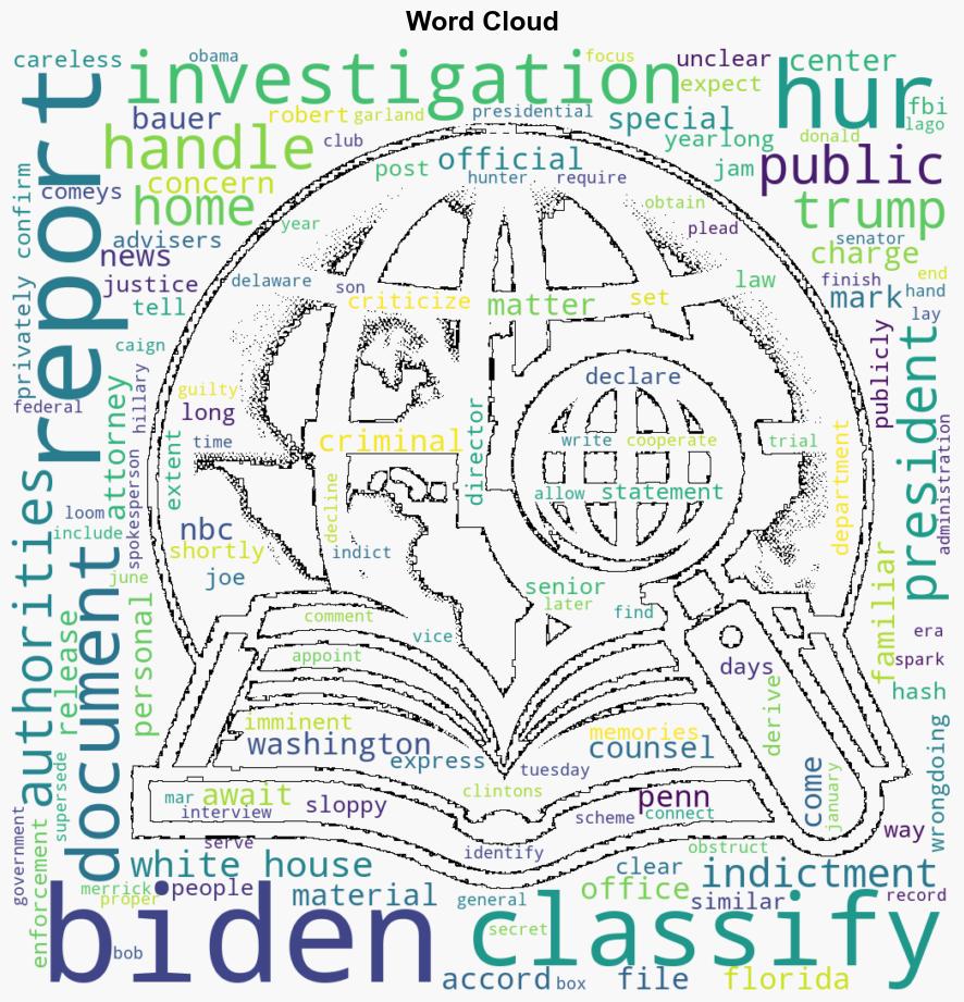 Findings in Biden classified documents probe expected in coming days with no criminal charges - NBC News - Image 1