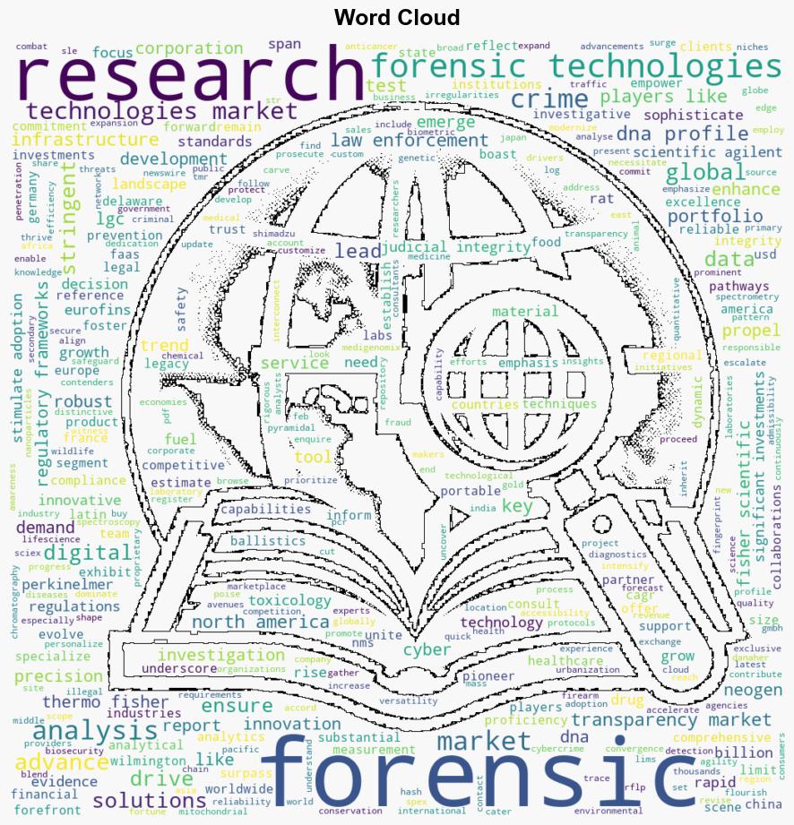 Forensic Technologies Market Revenue to Cross USD 874 billion by 2028 Transparency Market Research Inc - GlobeNewswire - Image 1