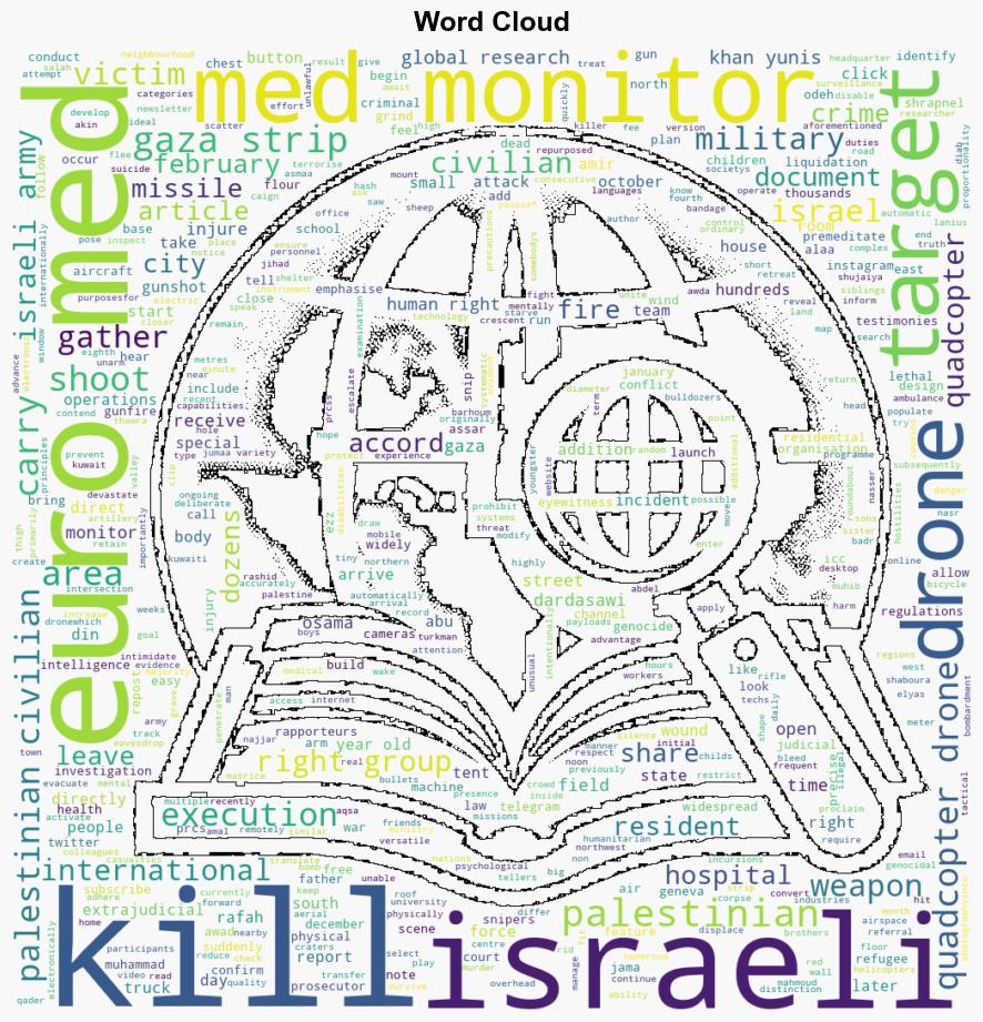 Gaza Israel Systematically Uses Quadcopters to Kill Palestinians from a Close Distance - Globalresearch.ca - Image 1