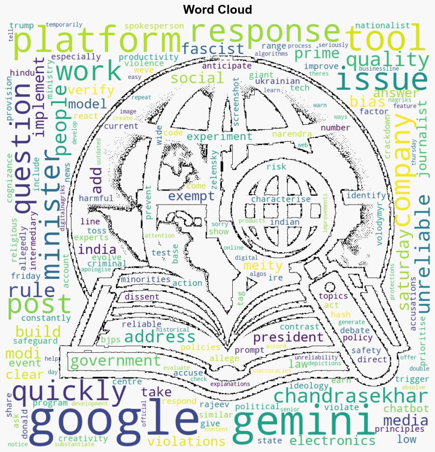 Google clarifies Gemini AI not reliable on political topics after AIs biased reply on Modi - BusinessLine - Image 1