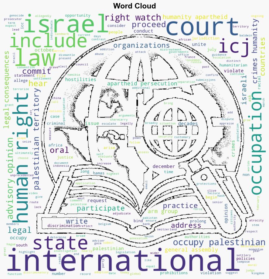 International Court of Justice to Review 57Year Israeli Occupation - Juancole.com - Image 1