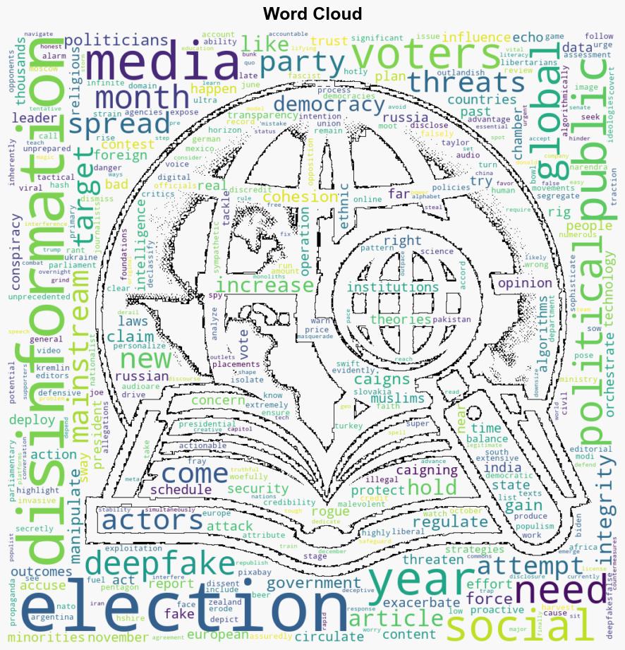 It may be too late to stop the great election disinformation campaigns of 2024 but we at least have to try - Phys.Org - Image 1