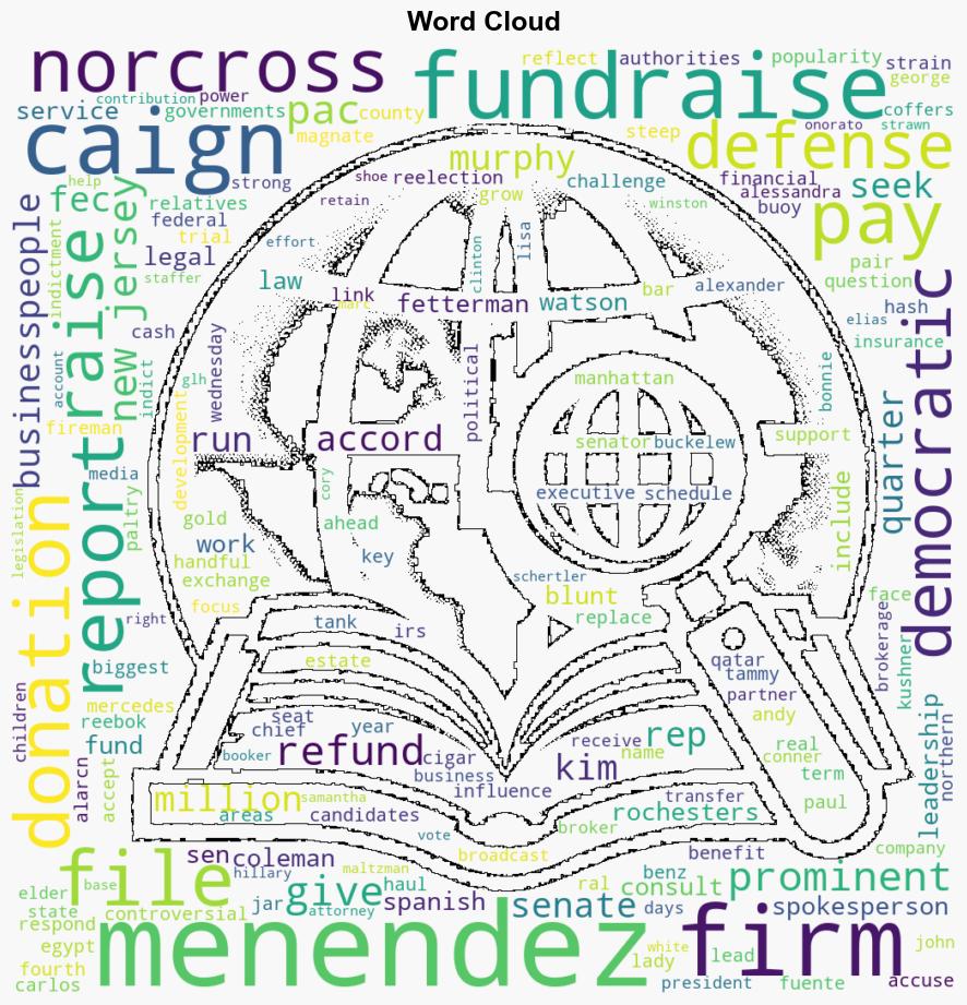 Menendez burns campaign cash while bigname donors prop up his legal defense fund - Politico - Image 1