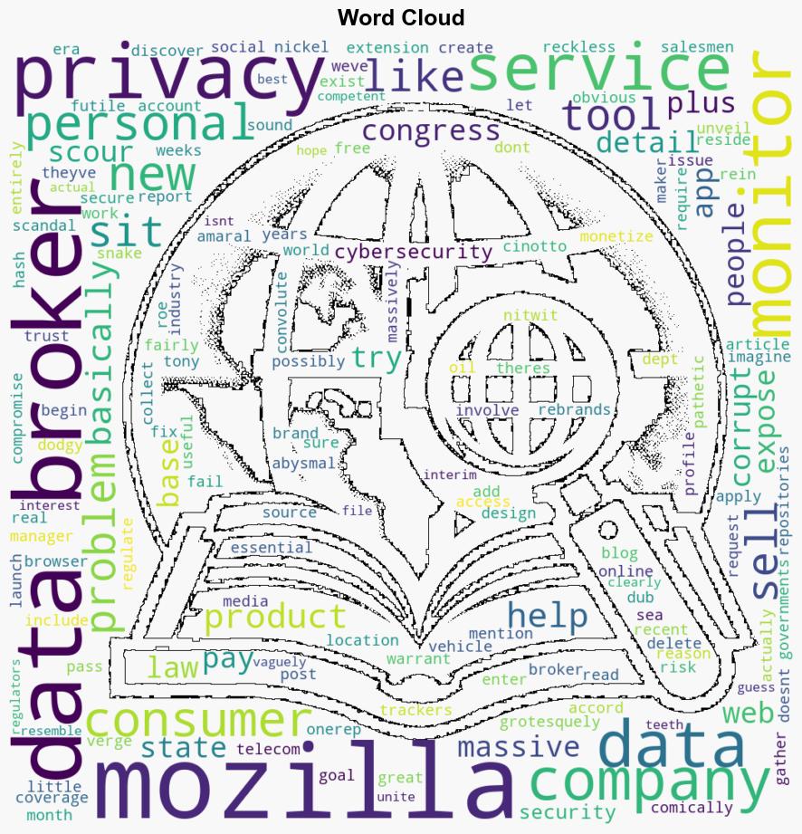 Mozilla Unveils Possibly Futile Tool That Lets You Request That Data Brokers Delete Your Data - Techdirt - Image 1