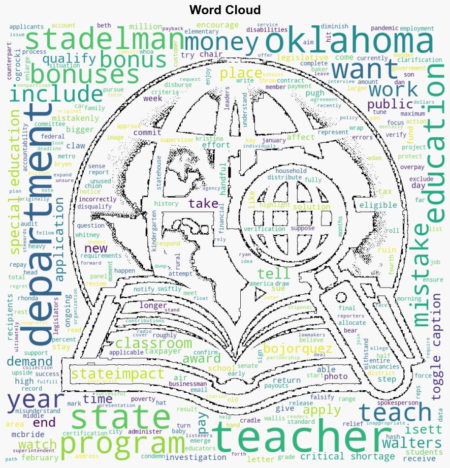 Oklahoma mistakenly gave bonuses to these teachers Do they have to pay it back - NPR - Image 1