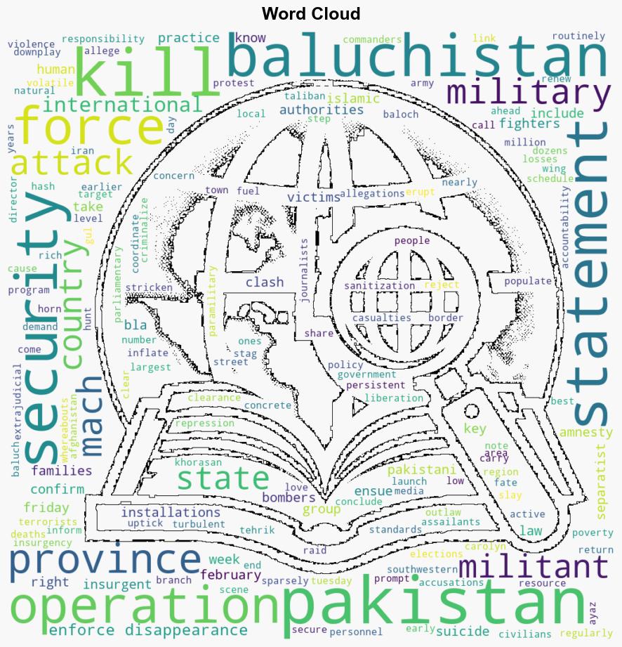 Pakistan Kills 24 Insurgents in Volatile Baluchistan - Globalsecurity.org - Image 1