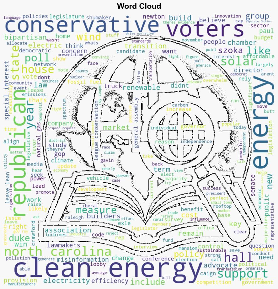 Polls show most conservatives like clean energy So why isnt the North Carolina GOP doing more to support it - Energycentral.com - Image 1