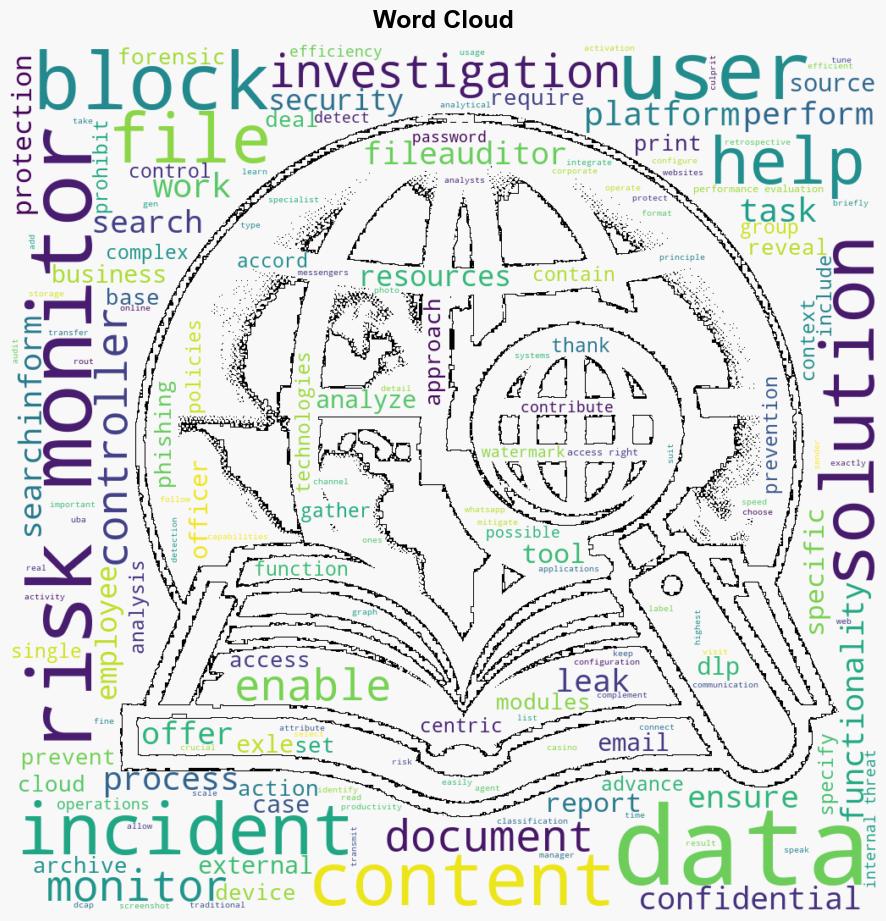 Product showcase SearchInform Risk Monitor nextgen DLP based insider threat mitigation platform - Help Net Security - Image 1