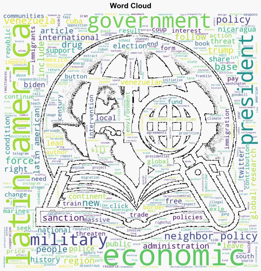 Redefining USLatin American Relations From Outdated Monroe Doctrine to a 21st Century Good Neighbor Policy - Globalresearch.ca - Image 1