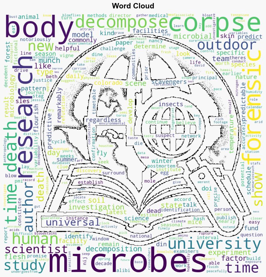 Scientists identify universal network of microbes for decomposing flesh - Ars Technica - Image 1