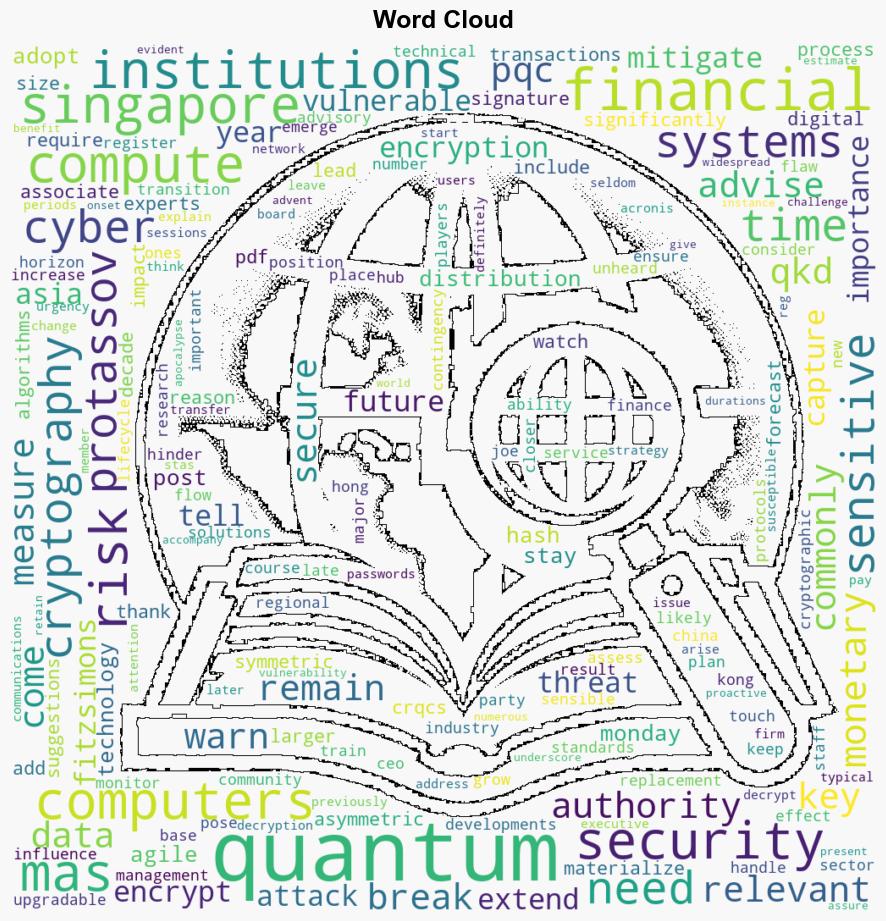 Singapores monetary authority advises banks to get busy protecting against quantum decryption - Theregister.com - Image 1