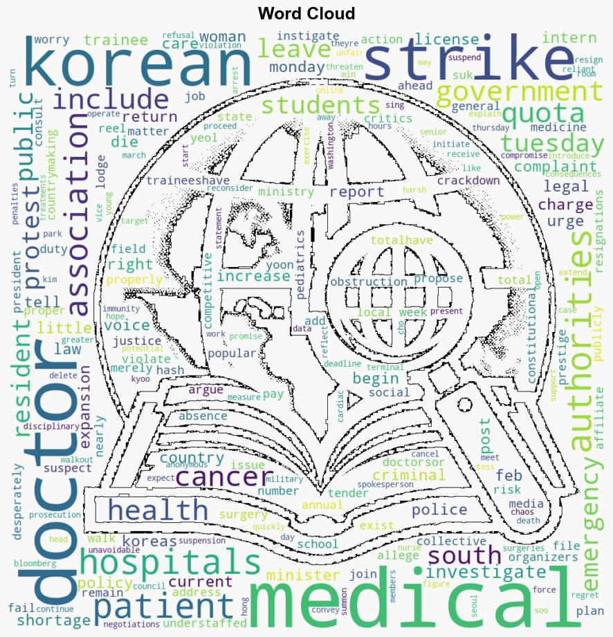 South Korea Hits Back at Striking Doctors With Criminal Complaint Against 5 Alleged Leaders - Time - Image 1