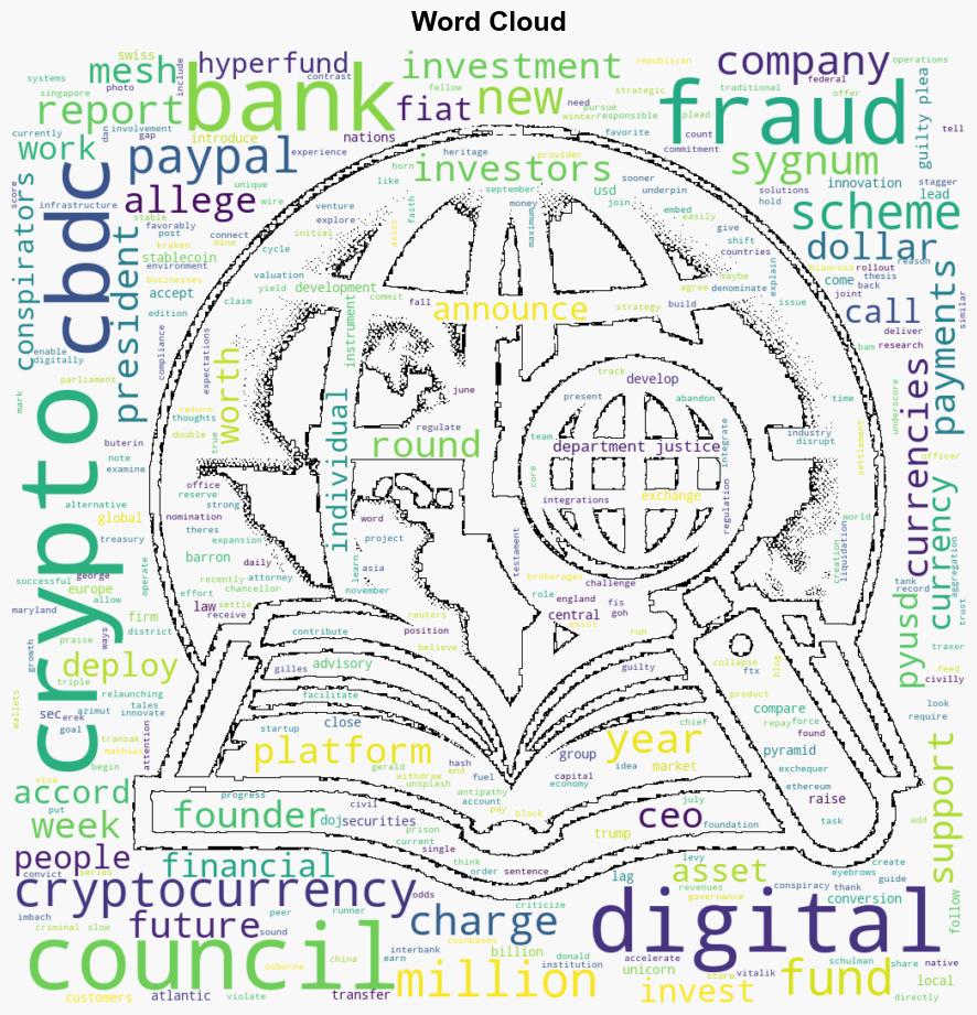 Tales from the Crypto Funding Startups Fighting Fraud and Why the US is a CBDC Laggard - Finovate.com - Image 1