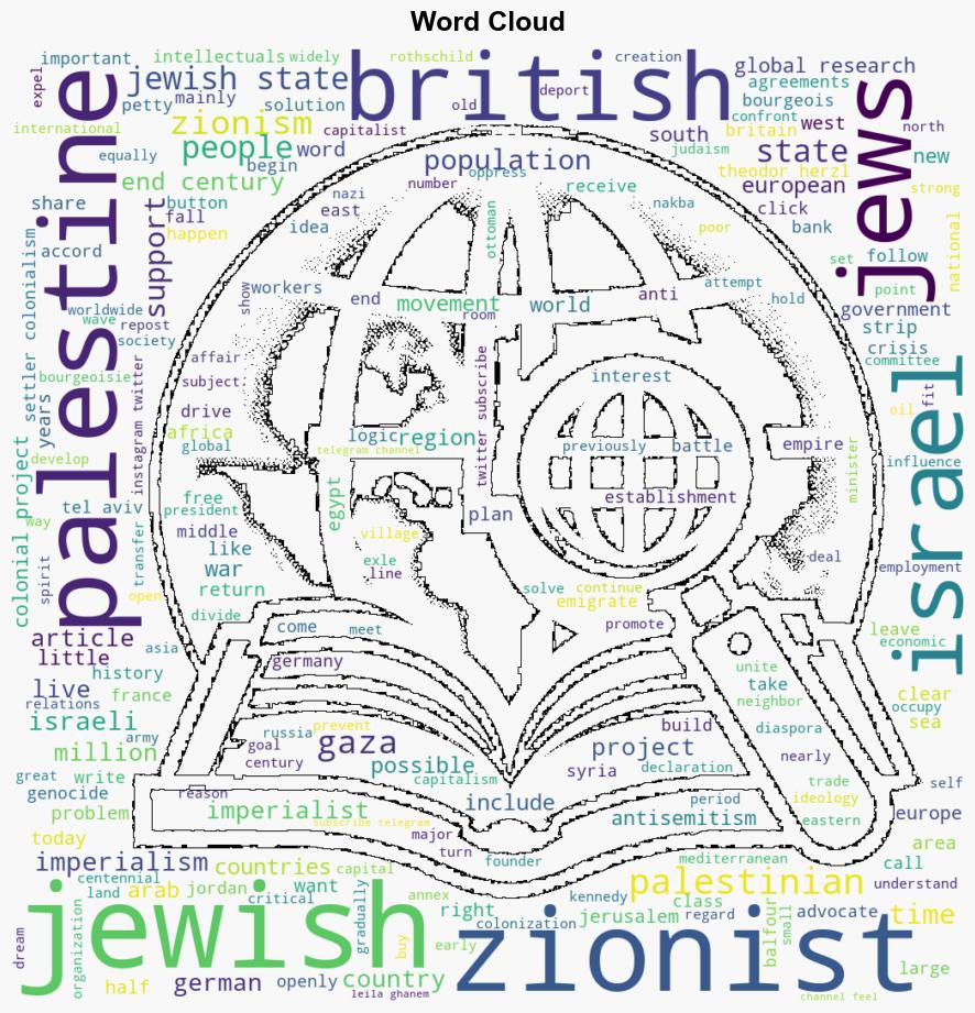 The Marriage Between Zionism and Imperialism - Globalresearch.ca - Image 1