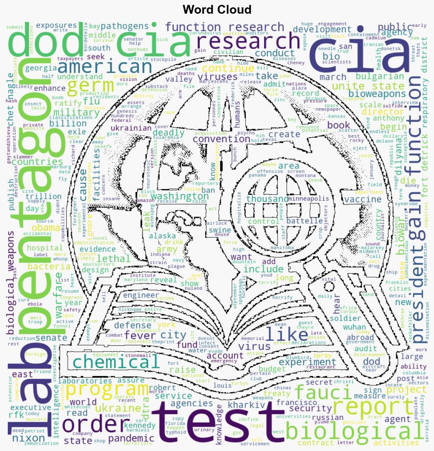 The Pentagon and its CIA Germ Warfare Program - Thegatewaypundit.com - Image 1