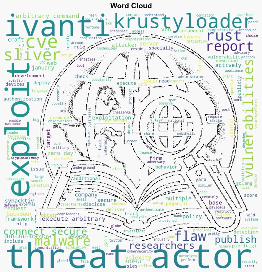 Threat actors exploit Ivanti VPN bugs to deploy KrustyLoader Malware - Securityaffairs.com - Image 1